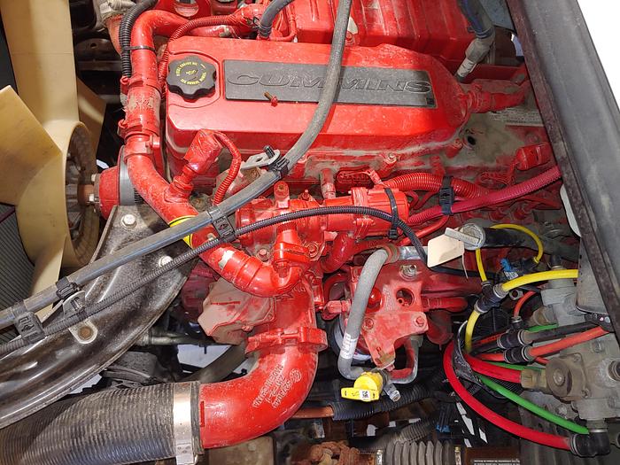 Used 2017 Freightliner M2 106 Engine, ECM, Dash Instrument Cluster along with Alison automatic transmission - Z0242