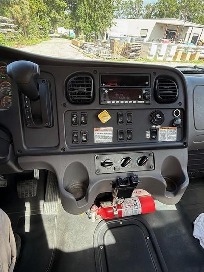 Used Elliott M87 Sign Crane on a 2022 Freightliner M2106 Reg Cab Flatbed Truck - BL0359