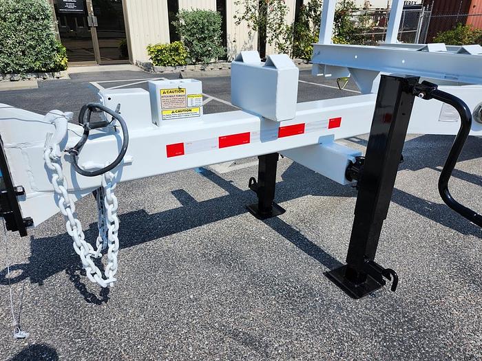 Used 2018 Butler BP3080 TA EB Extendable Pole Trailer H09385