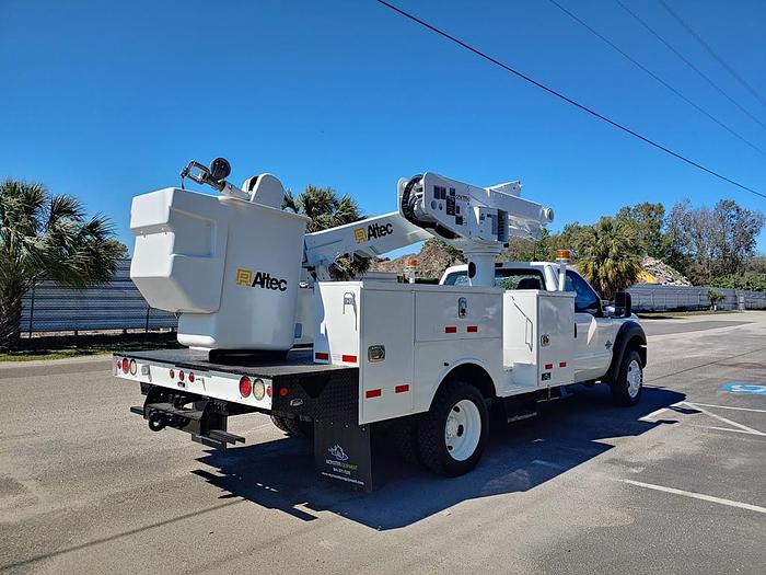 Used Altec AT40-MH 45ft Bucket Boom on 2015 Ford F550 Reg Cab Utility Truck - 65760