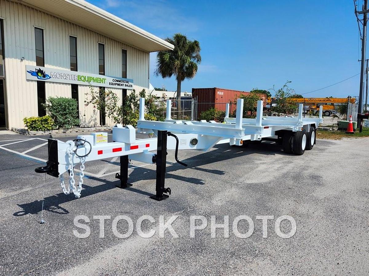 Used 2020 Butler BP3080 TA EB Extendable Pole Trailer - H01146