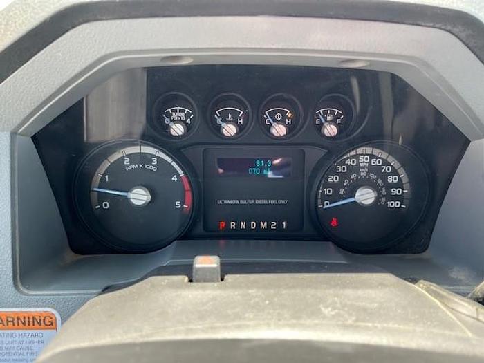 Used Altec AT40M 45ft Bucket Boom on 2016 Ford F550 4X4 Reg Cab Utility Truck - C41868