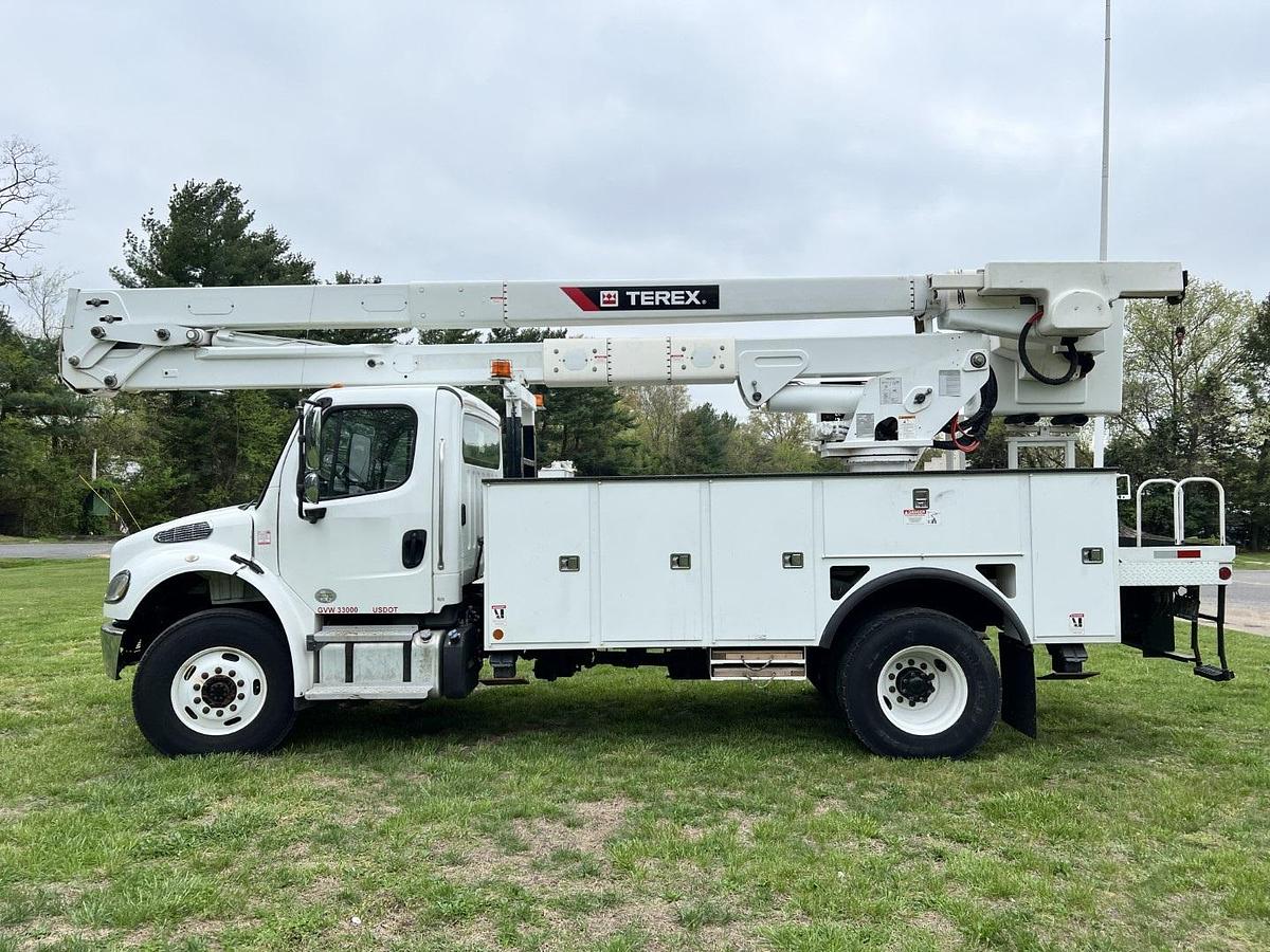 Used Terex HI-Ranger TC-55 Bucket Boom on 2018 Freightliner M2-106 Reg Cab Utility Truck - RX2612
