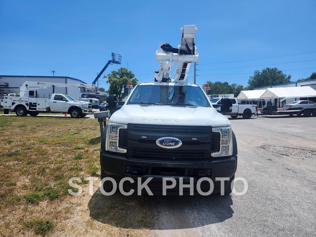 Used Altec AT48MH Bucket Truck on a 2019 Ford F550 4x4 Regular Cab Utility Truck - 15660