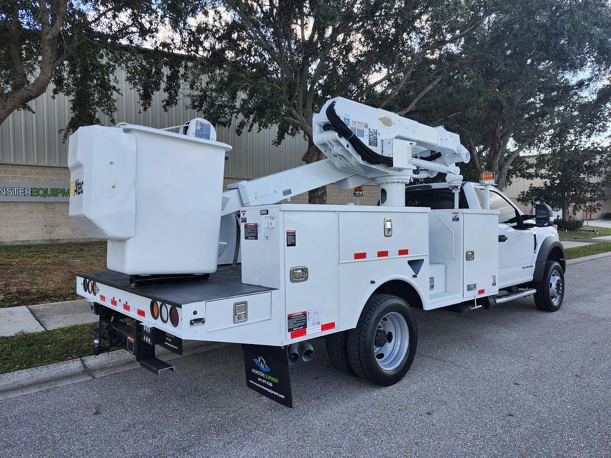 Used Altec AT41M Bucket Boom on 2019 Ford F550 4x4 Reg Cab Service Truck - 15762