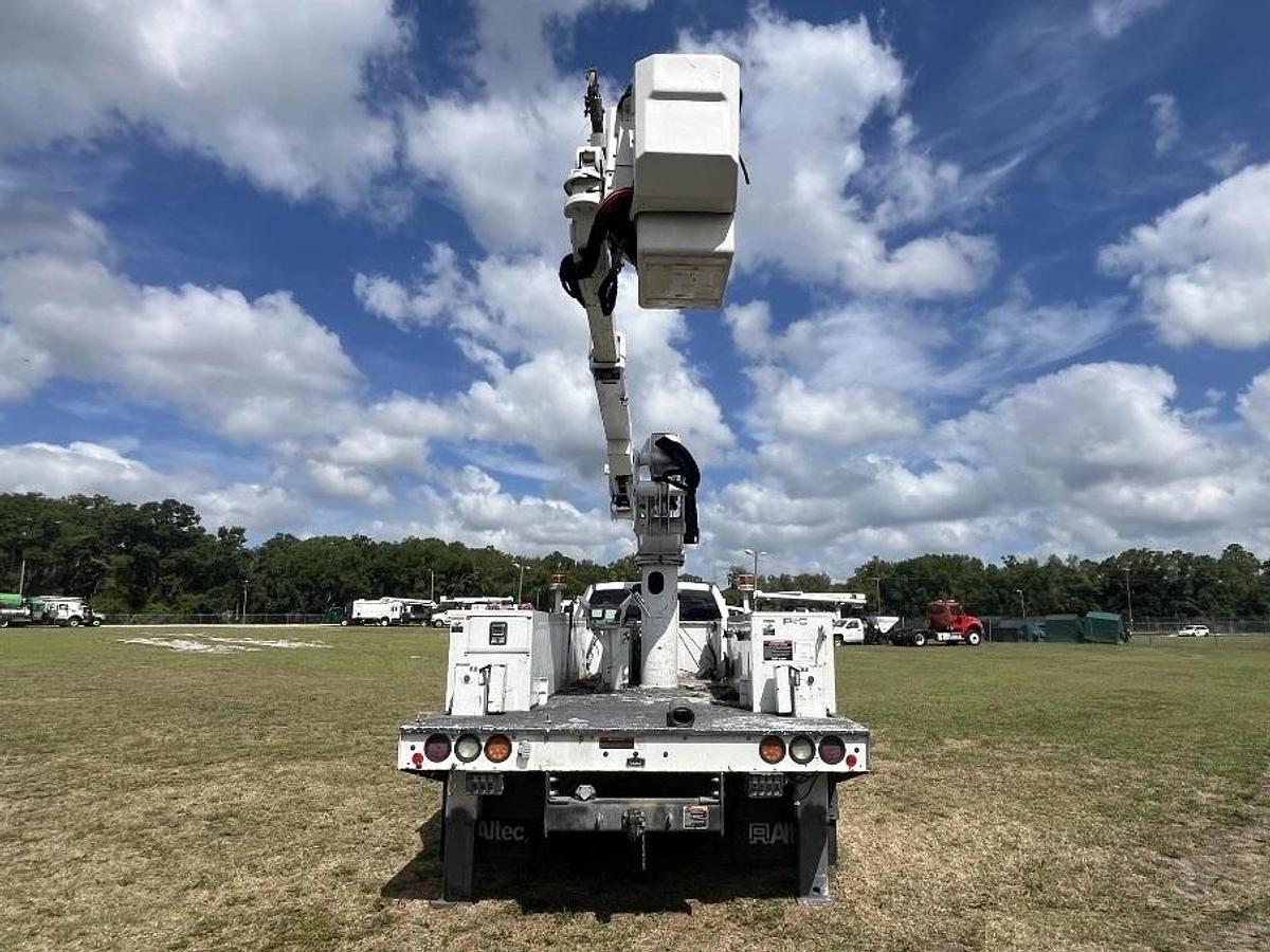 Used 2019 Altec AT48M Bucket Boom on a 2019 Ford F550 4x4 Regular Cab Utility Truck - 15672