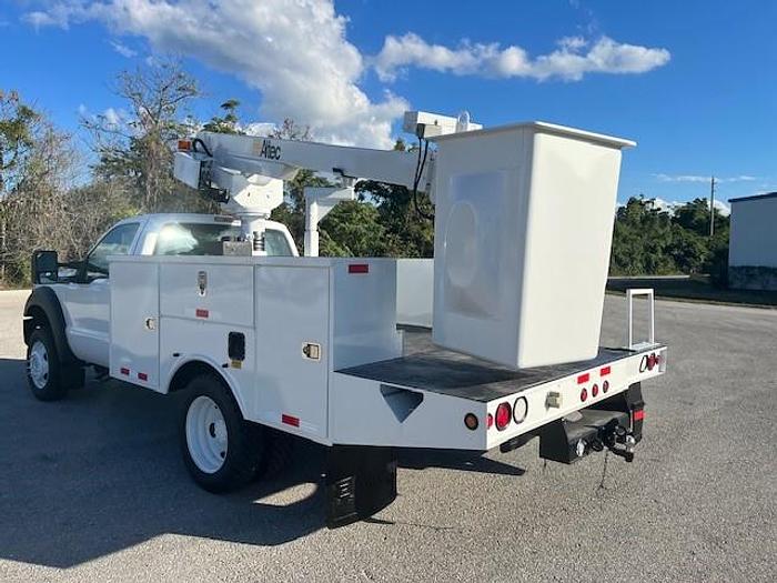 Used Altec AT200A Bucket Boom on 2014 Ford F450 Reg Cab Utility Truck - C70586