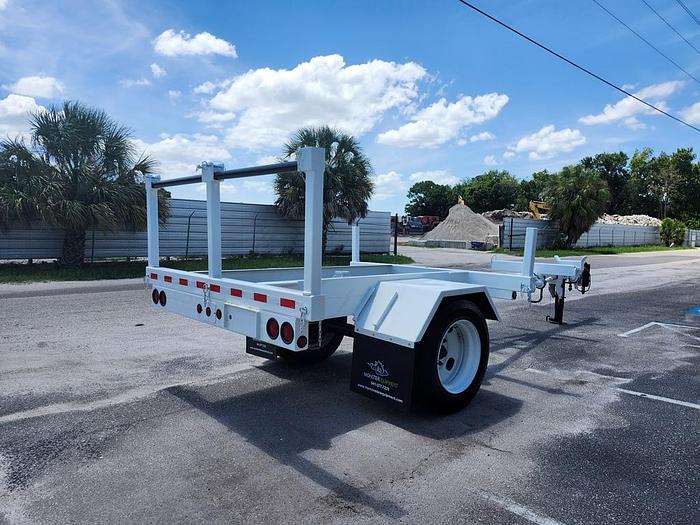 Used RENTAL 2004 Butler BPHD 1500 SA EB Extendable Pole Trailer - 01558-R