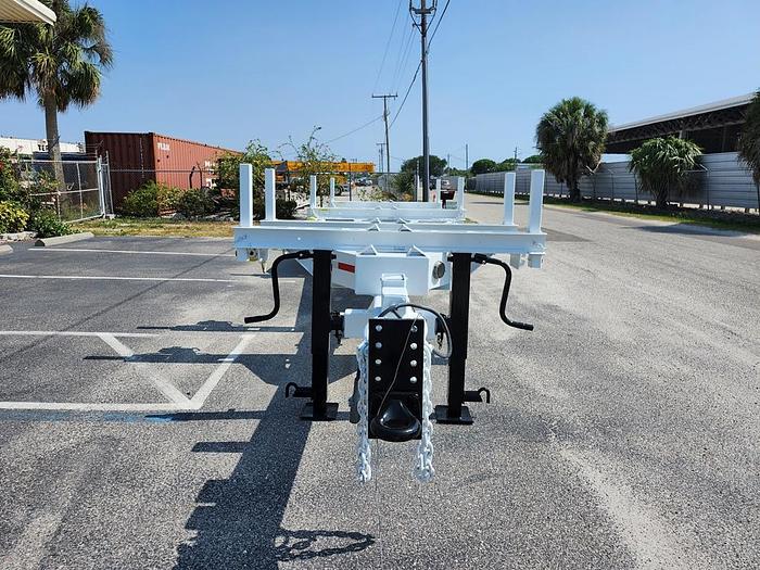 Used 2018 Butler BP3080 TA EB Extendable Pole Trailer H09385