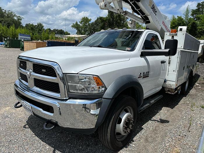 Used Altec AT48S Bucket Boom on 2016 Ram 5500 Reg Cab Utility Truck - M51791