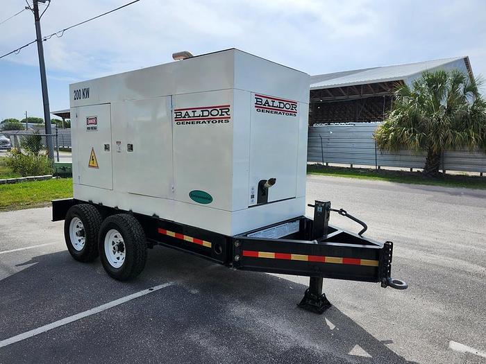 Used BALDOR Mobile Generator 200kW 3-Phase - 00002