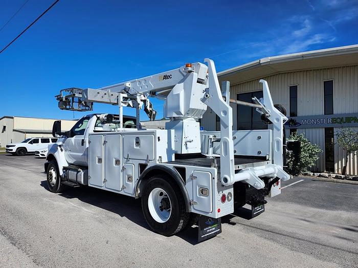 Used Altec T40P Cable Placer on 2018 Ford F750 Reg Cab Utility Truck - 05473