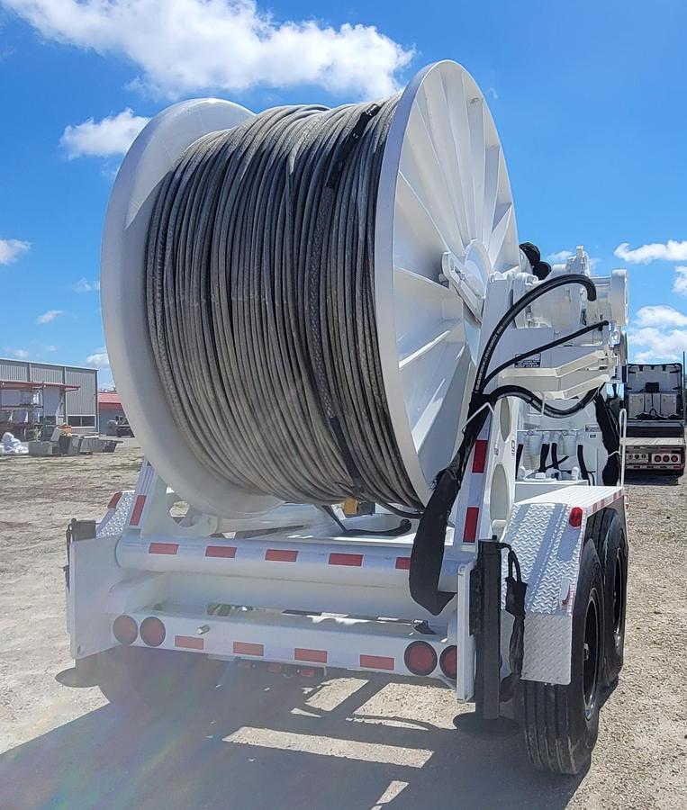 Used 2010 TSE PTV100-72 72in Bullwheel V-Groove Puller Tensioner - M68073