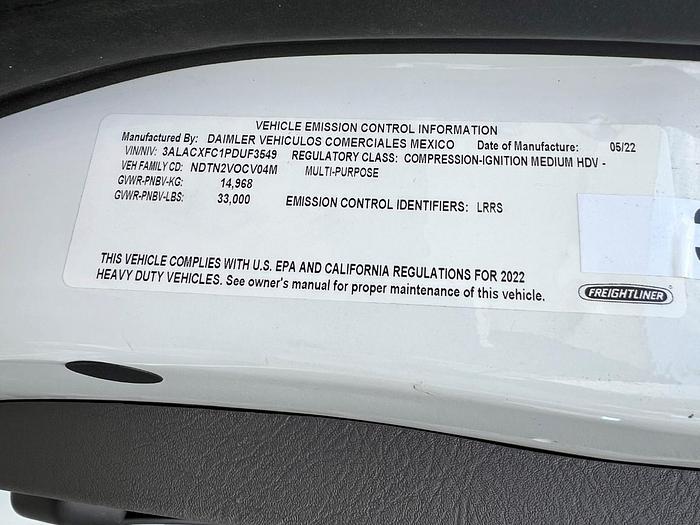 Used 2023 Freightliner M2 Versalift TMD2047T Digger Derrick - RF3549