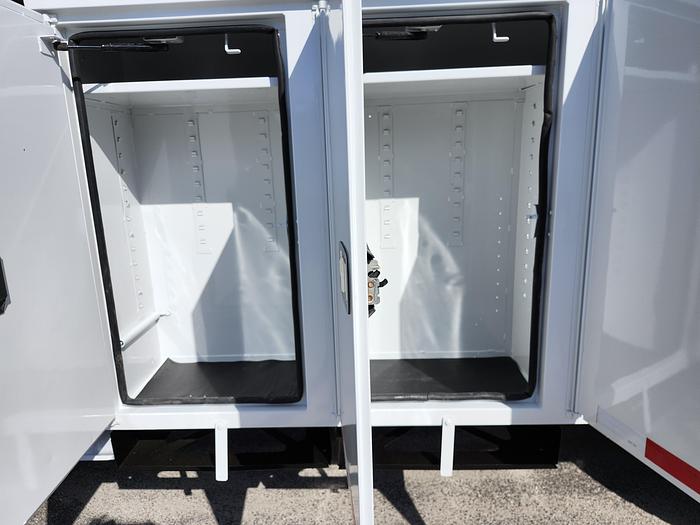 Used Altec DM47-BTR Digger Derrick on 2014 Freightliner M2 106 Reg Cab Utility Truck - L7387