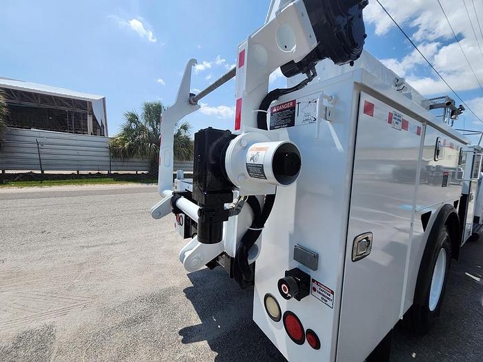 Used Altec AT40P Cable Placer on 2015 Ford F-750 XL Non-CDL Reg Cab Utility Truck - 75335