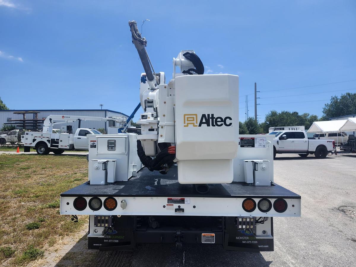 Used 2019 Altec AT48M Bucket Boom on a 2019 Ford F550 4x4 Regular Cab Utility Truck - 15672