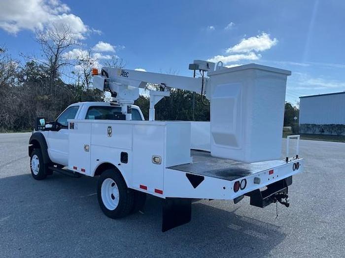 Used Altec AT200 35ft Bucket Boom on 2015 Ford F450 Reg Cab Utility Truck – C12188