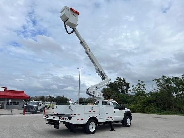 Used Altec AT40M 45ft Bucket Boom on 2012 Ford F550 4x4 Reg Cab Utility Truck - C11105