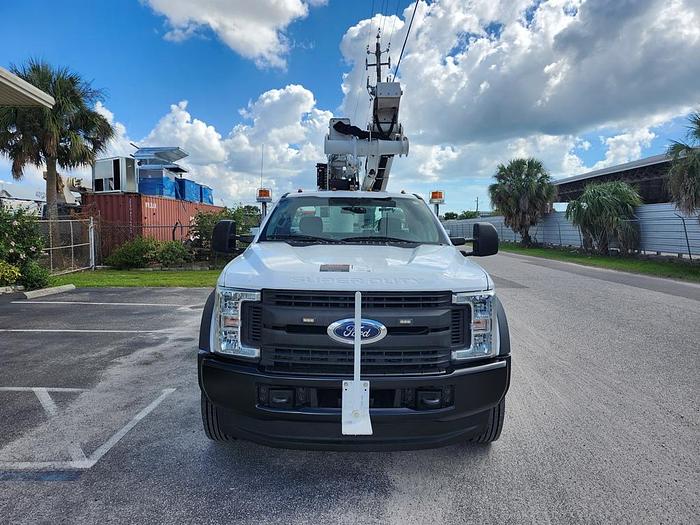 Used Altec AT41M 46ft Bucket Boom on 2018 F550 4x4 Reg Cab Utility Truck - 03899