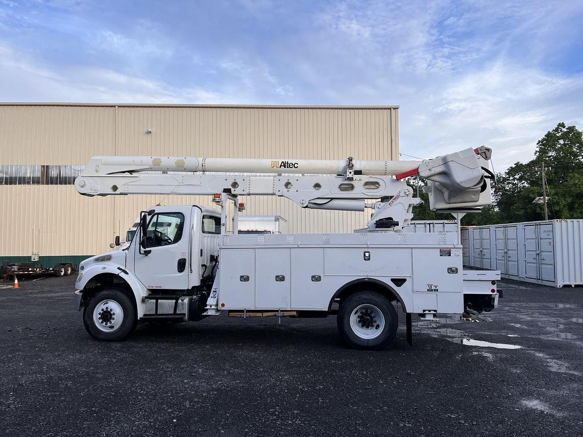 Used Altec AA55-MH 60ft Bucket Boom on 2015 Freightliner M2-106 Reg Cab Utility Truck - RA2157