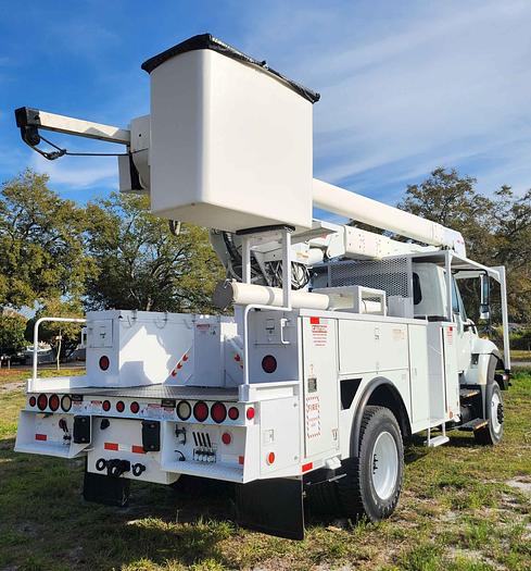 Used Terex 5TC-55 Bucket Boom on 2014 International 7300 Reg Cab Utility Truck - F92771