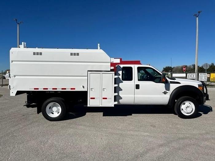 Used 2012 Ford F550 4x4 Extended Cab Chipper Dump Truck - C71881
