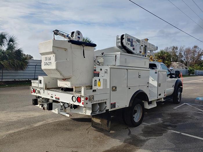 Used Altec AT40M, 45 ft, Articulating & Telescopic Material Handling Bucket Boom on 2016 Ford F550 Reg Cab Utility Truck - 41852