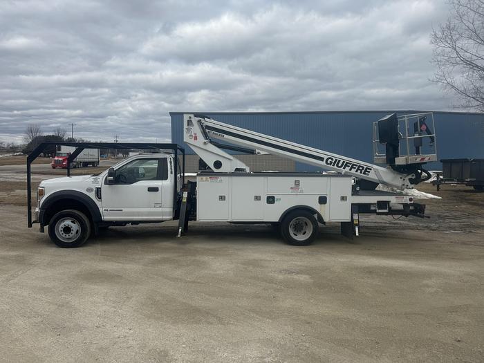 Used Manitex A62 2-Man Basket Boom on 2020 Ford F550 Sign Truck - 92896
