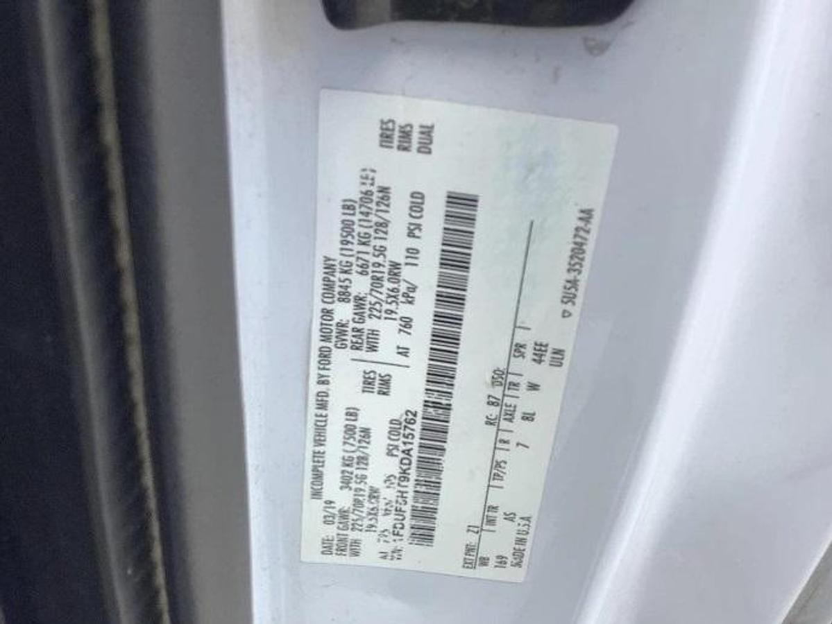 Used Altec AT41M Bucket Boom on 2019 Ford F550 4x4 Reg Cab Service Truck - 15762