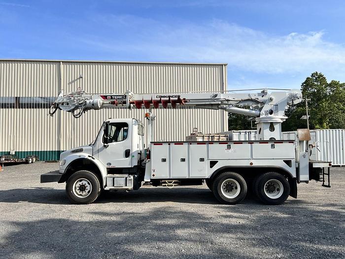 Used Terex Commander C6060 Digger Derrick on 2017 Freightliner M2 6x6 Reg Cab Utility Truck - RA3461