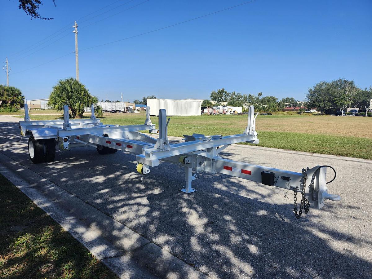 Used 2019 BROOKS BROTHERS PTB-111-15KE Extendable Pole Trailer - H00081