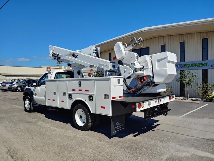 Used Altec AT40-MH 45ft Bucket Boom on 2015 Ford F550 Reg Cab Utility Truck - 65760