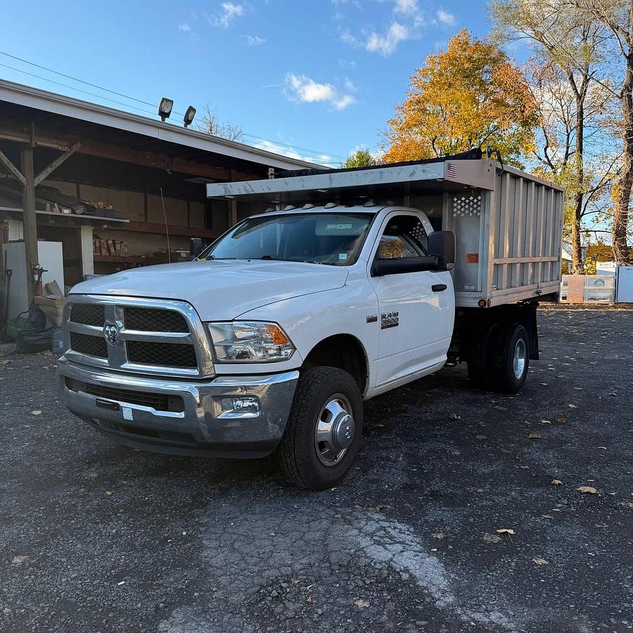 Used 2018 Ram 3500 4x4 Chipper Dump Truck - R04741