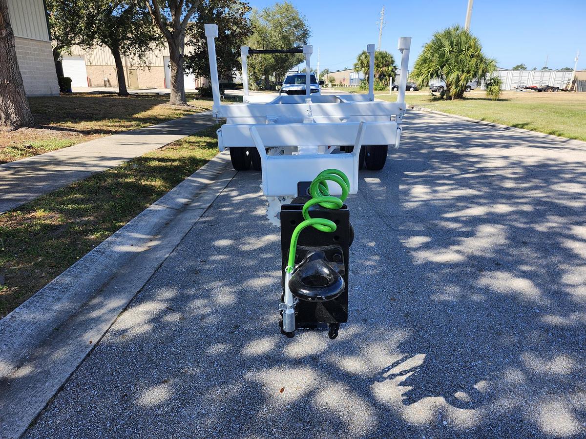 Used Butler BPHD 1500 SA EB Extendable Utility Pole Trailer - 02572