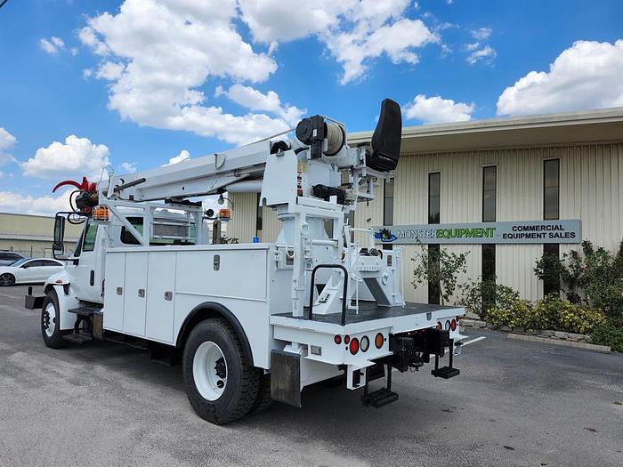 Used 2013 Altec DM47 Digger Derrick on International 4300 Reg Cab Utility Truck - F60651