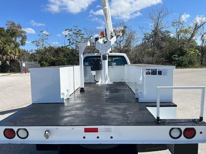 Used Altec AT200 35ft Bucket Boom on 2015 Ford F450 Reg Cab Utility Truck – C12188