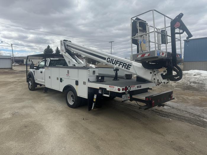 Used Manitex A62 2-Man Basket Boom on 2020 Ford F550 Sign Truck - 92896