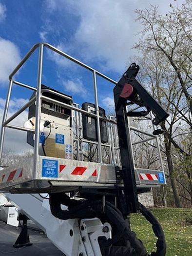 Used Manitex A62 2-Man Basket Boom on 2020 Ford F550 Sign Truck - 92896