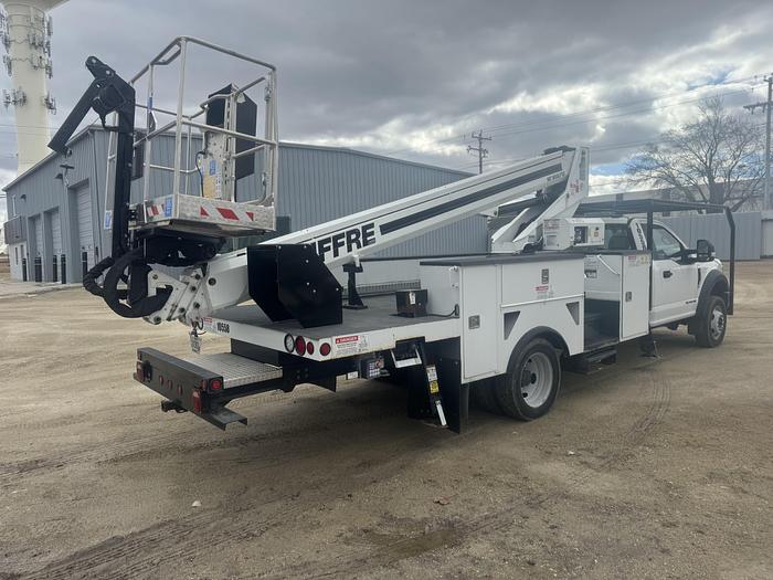 Used Manitex A62 2-Man Basket Boom on 2020 Ford F550 Sign Truck - 92896