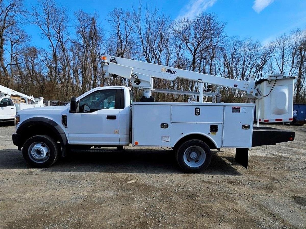 Used Altec AT200A Bucket Boom on 2018 Ford F450 Reg Cab Utility Truck - R02758