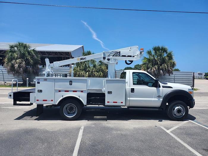 Used Altec AT235P Cable Placer on 2014 Ford F550 4x2 Reg Cab Utility Truck - 81122