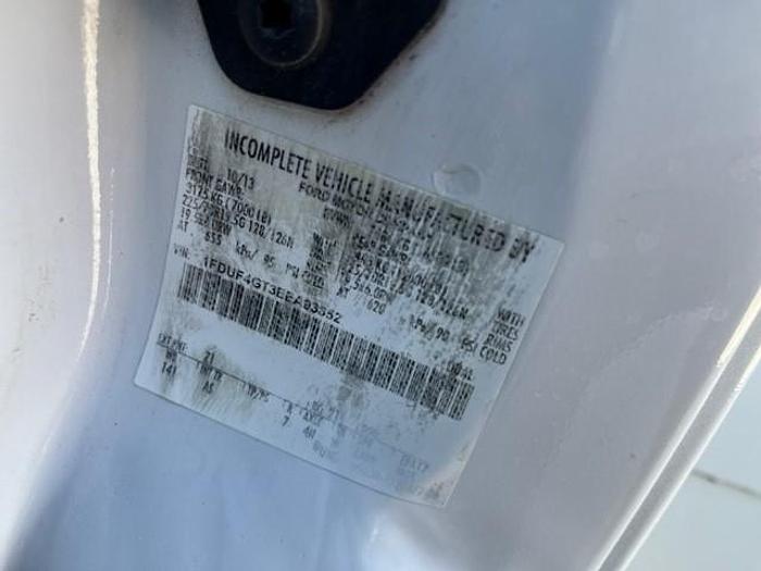 Used Altec AT200A 35ft Bucket Boom on 2014 Ford F450 Reg Cab Cable Truck