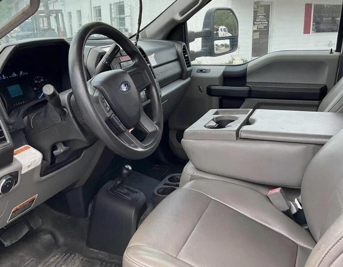 Used 2019 Altec AT48M Bucket Boom on a 2019 Ford F550 4x4 Regular Cab Utility Truck - C10412