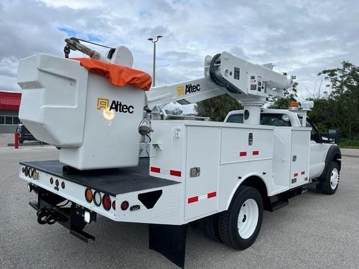 Used Altec AT40M 45ft Bucket Boom on 2012 Ford F550 4x4 Reg Cab Utility Truck - C11105