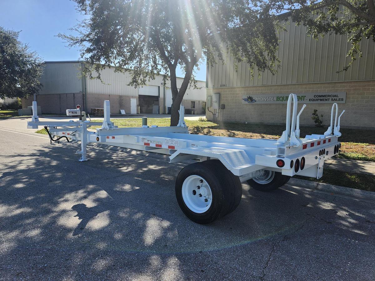 Used 2019 BROOKS BROTHERS PTB-111-15KE Extendable Pole Trailer - H00081