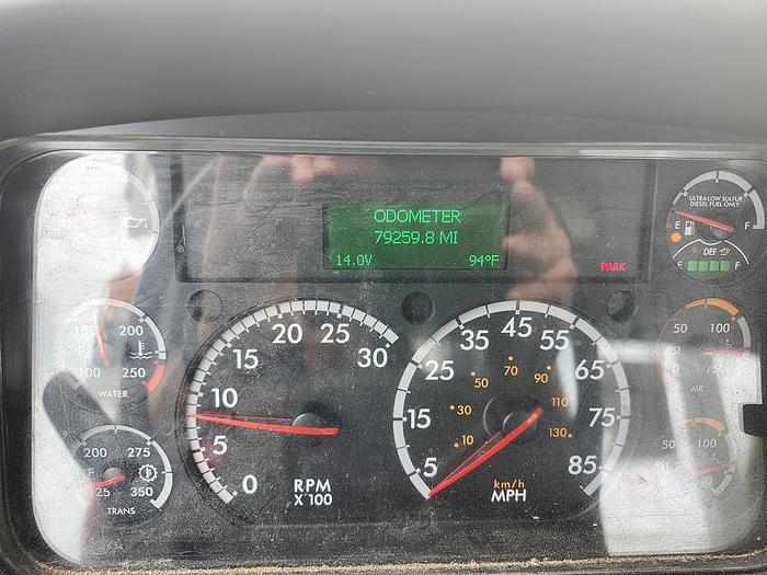 Used Altec DM47B-TR Digger Derrick on 2017 Freightliner M2-106 Flatbed Truck