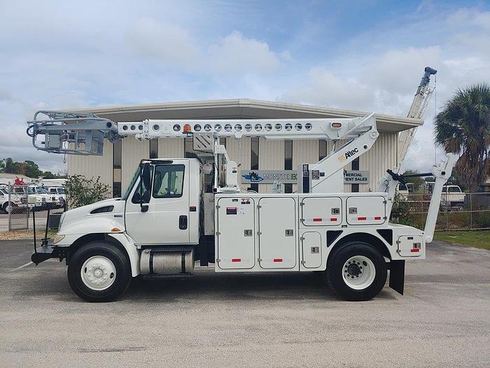 Used 2013 Altec AT40C Cable Placer Boom on 2013 International 4300 Reg Cab Utility Truck - 45801