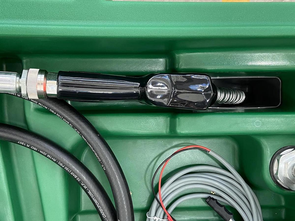 Used AMERICAN FUEL TANK Portable 116 Gal Diesel Transfer Tank with 12V Pump | Model AM-TANK116DIESEL
