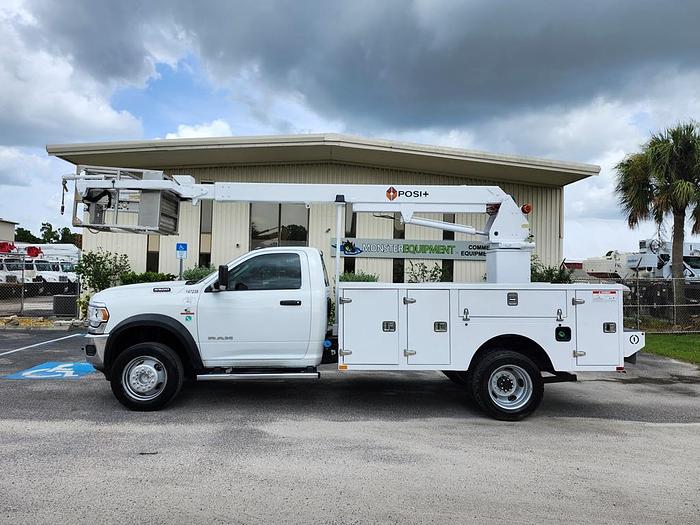 Used Posi-Plus 700 Cable Placer on 2019 Ram 5500 4x4 Reg Cab Utility Bucket Truck - 16670